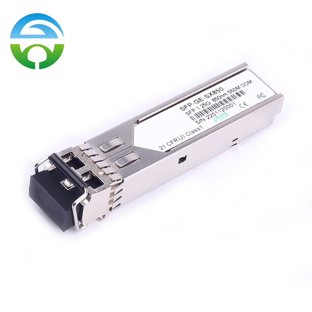 1.25G SFP Transceiver MMF Duplex LC 550m