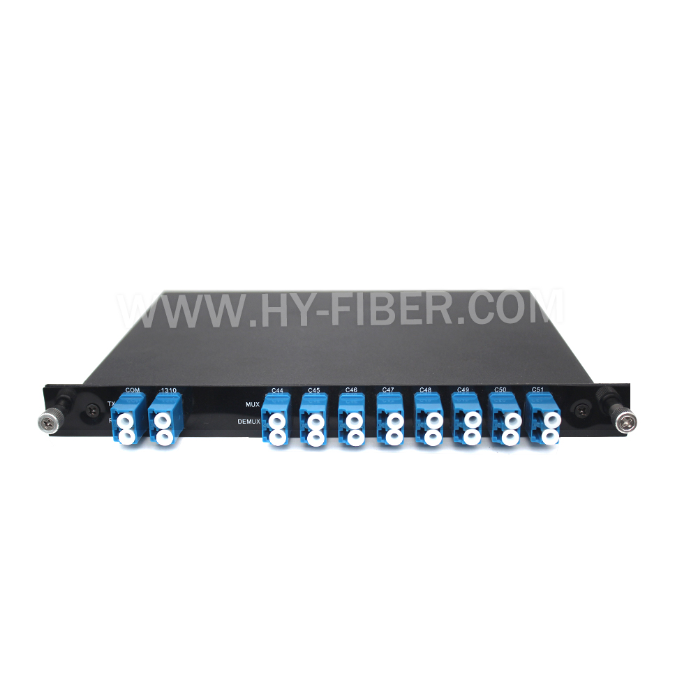 Mux/Demux Single or Dual Fiber DWDM 4 LGX Slot in 19’ Rack