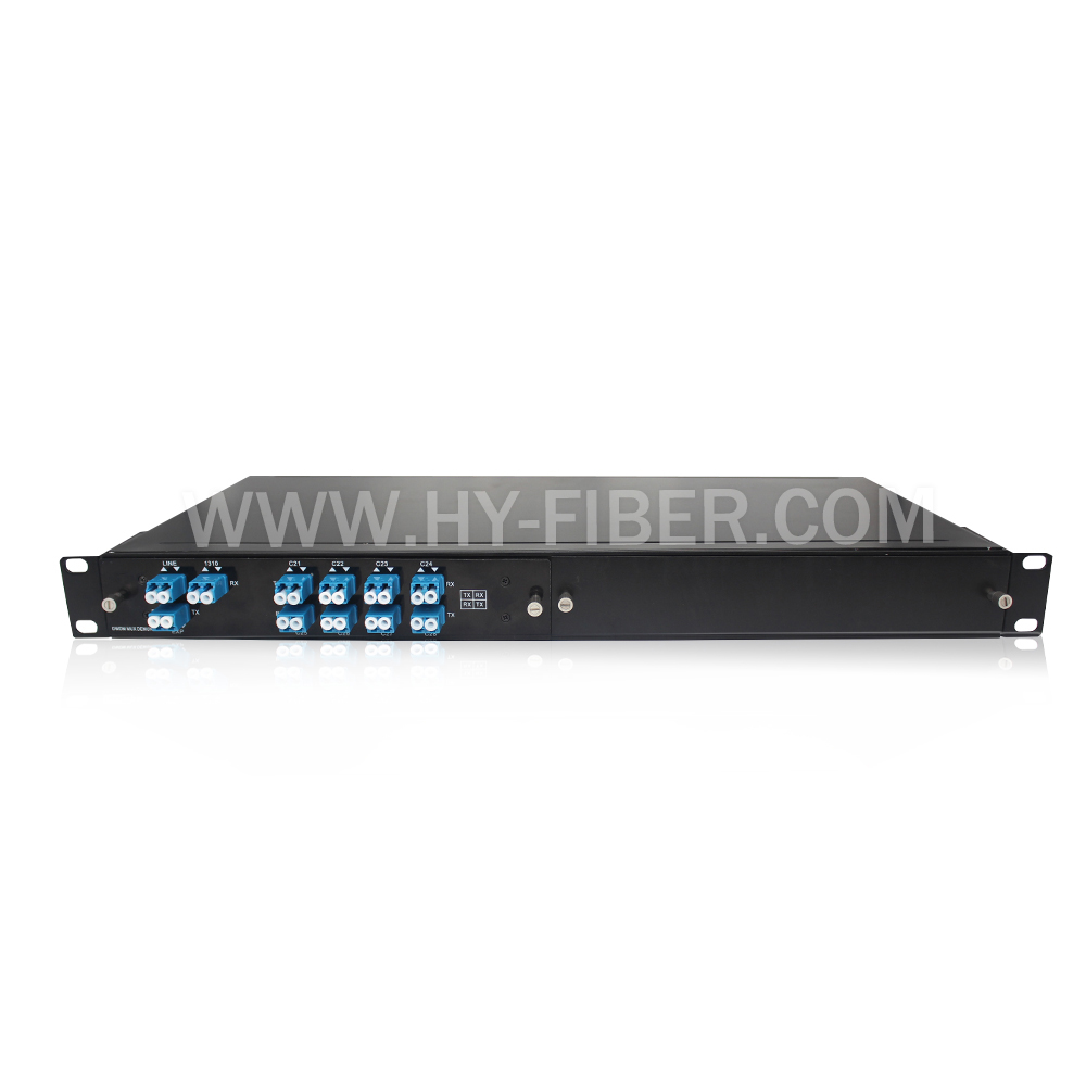 Mux/Demux Single or Dual Fiber DWDM 2 LGX Slot in 19’ Rack