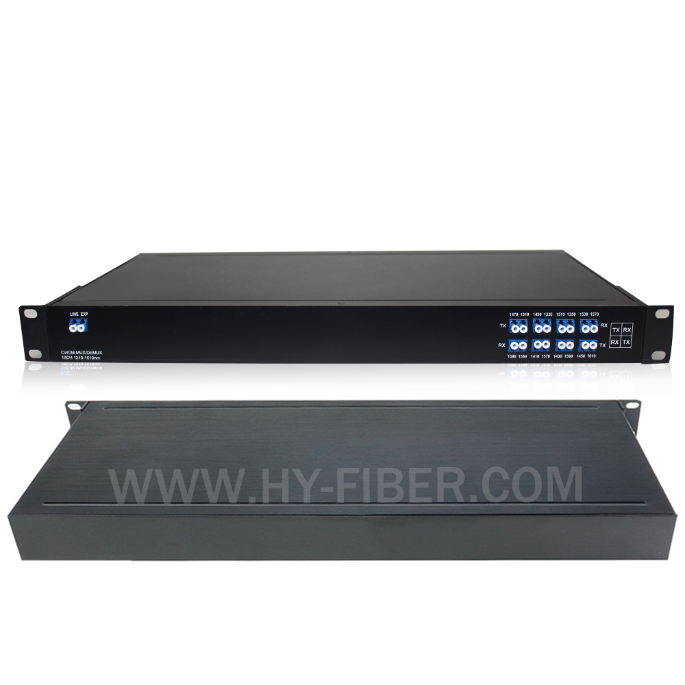 4CH~18CH Mux/Demux Single or Dual Fiber CWDM