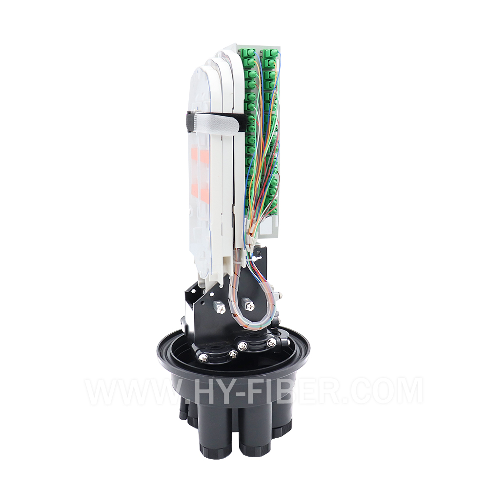  144 Fiber Dome Type Fiber Optic Splice Closure HY-10-D144F