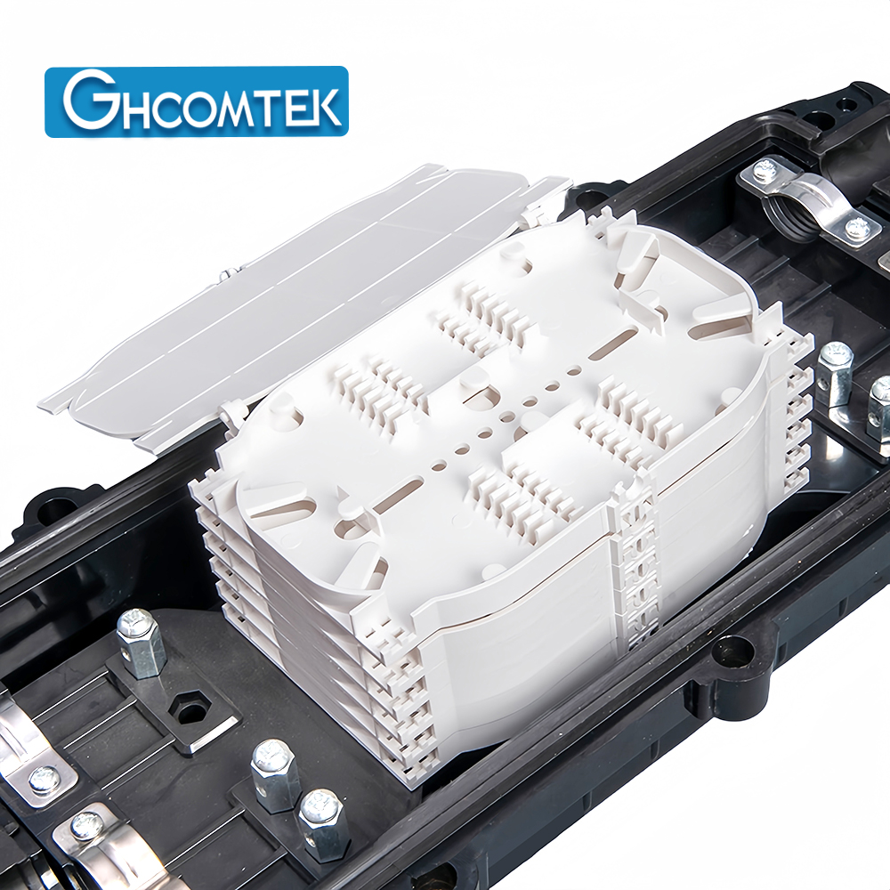 144 Fiber Horizontal Fiber Optic Splice Closure HY-10-H144E  