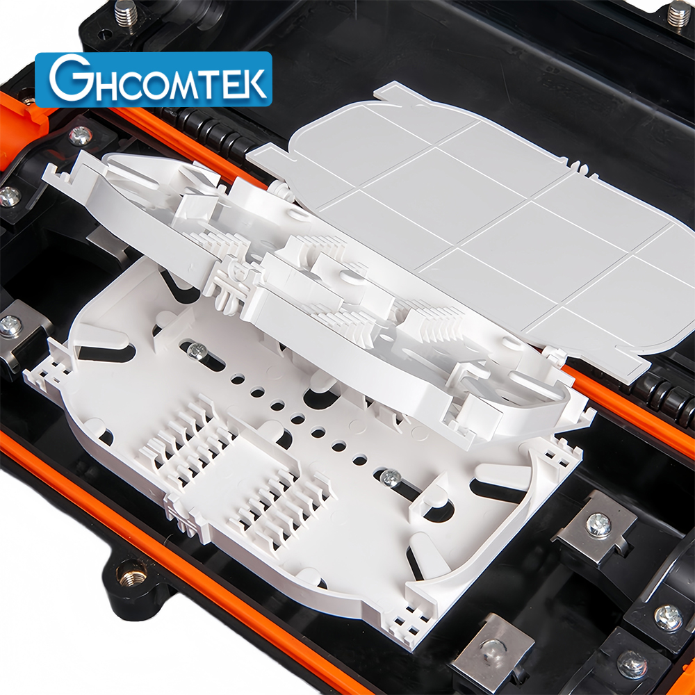 48 Fiber Horizontal Fiber Optic Splice Closure HY-10-H48C  