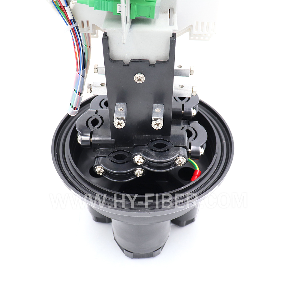  144 Fiber Dome Type Fiber Optic Splice Closure HY-10-D144F