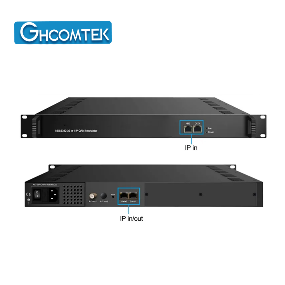 HY-21-QAM32  32 Channel QAM Multiplexing and Scrambling IP Modulator