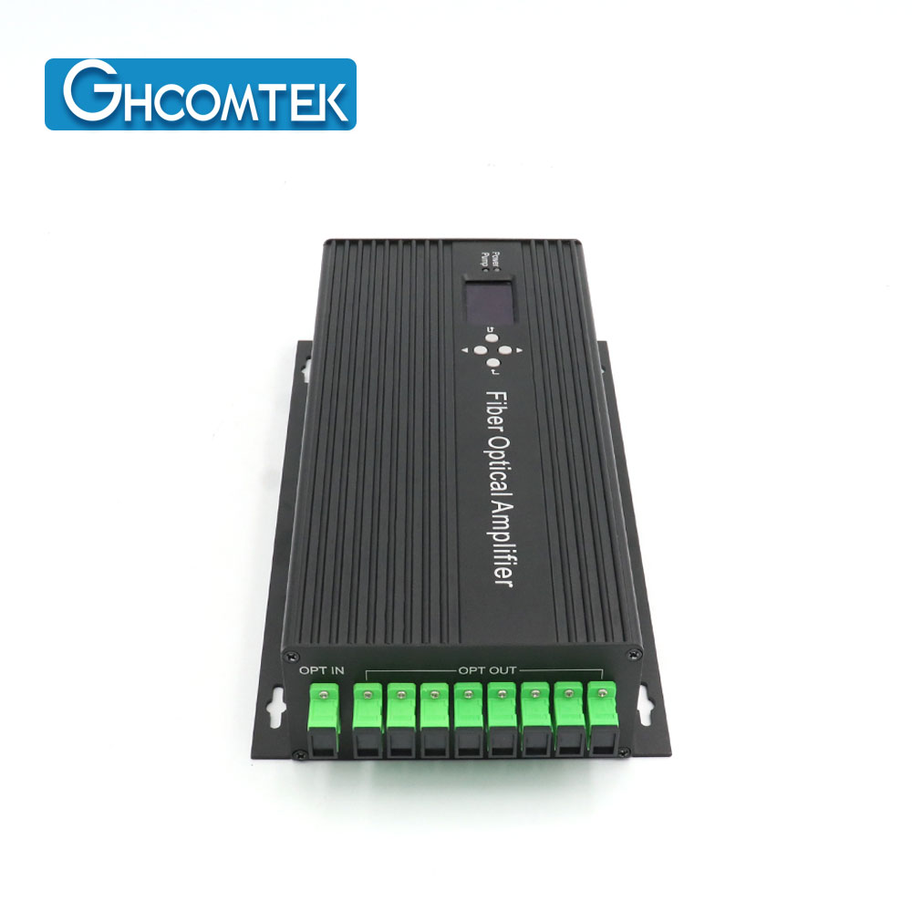 8 Ports  High Power 1550nm Amplifier Mini EDFA