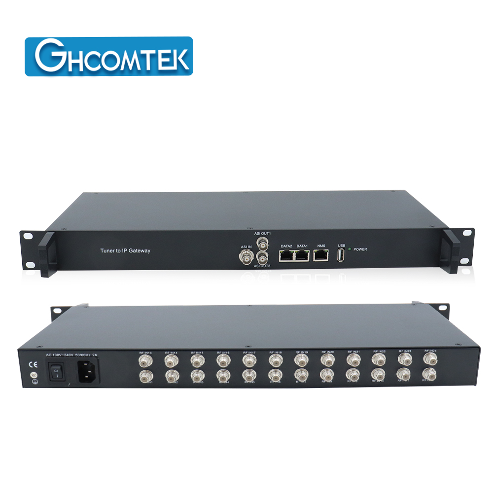 24 Tuner to IP Gateway   HY-21-IP24