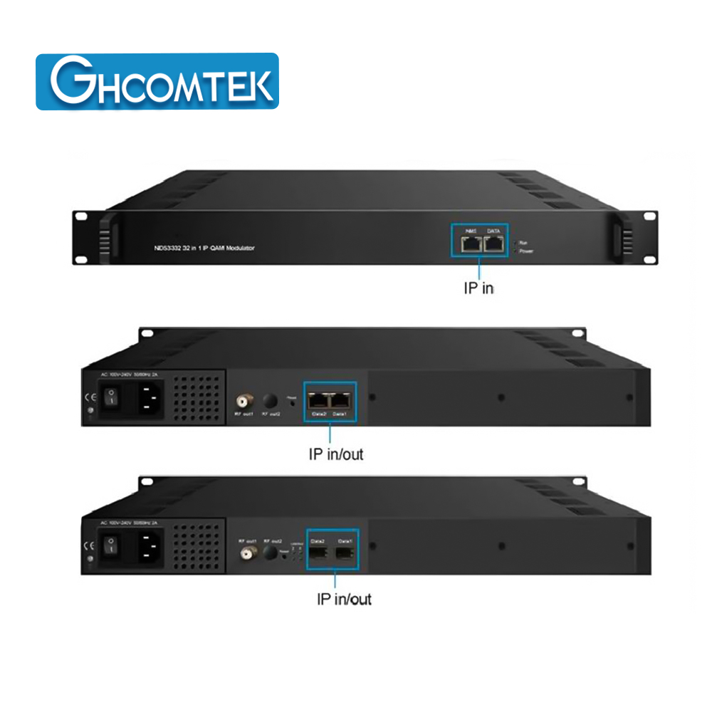 HY-21-QAM32  32 Channel QAM Multiplexing and Scrambling IP Modulator