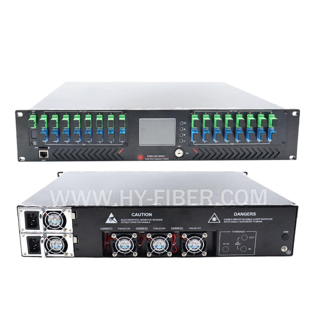 HY-21-AM16PxxW 2U High Power CATV 1550nm